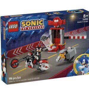 LEGO Sonic the Hedgehog Shadow the Hedgehog Escape Building Set, Gift for Gamers
